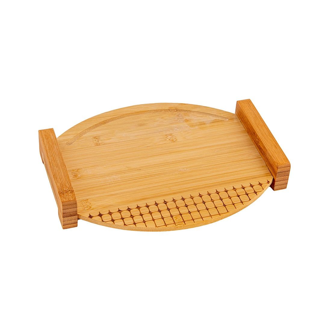 Bandeja Servir Bambú 31x25x4.5cm