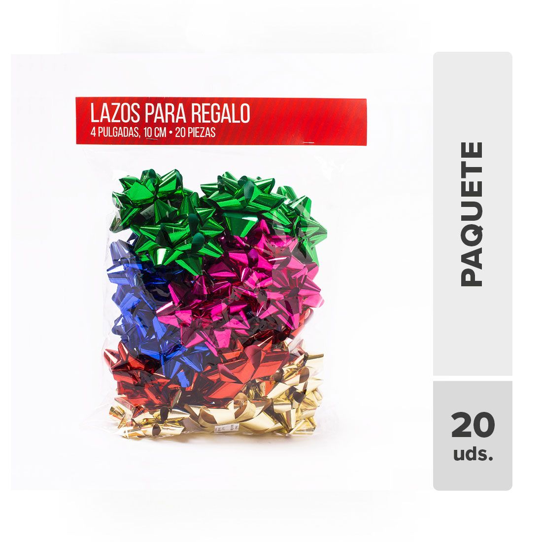 Lazo Regalo 10cm 20unds