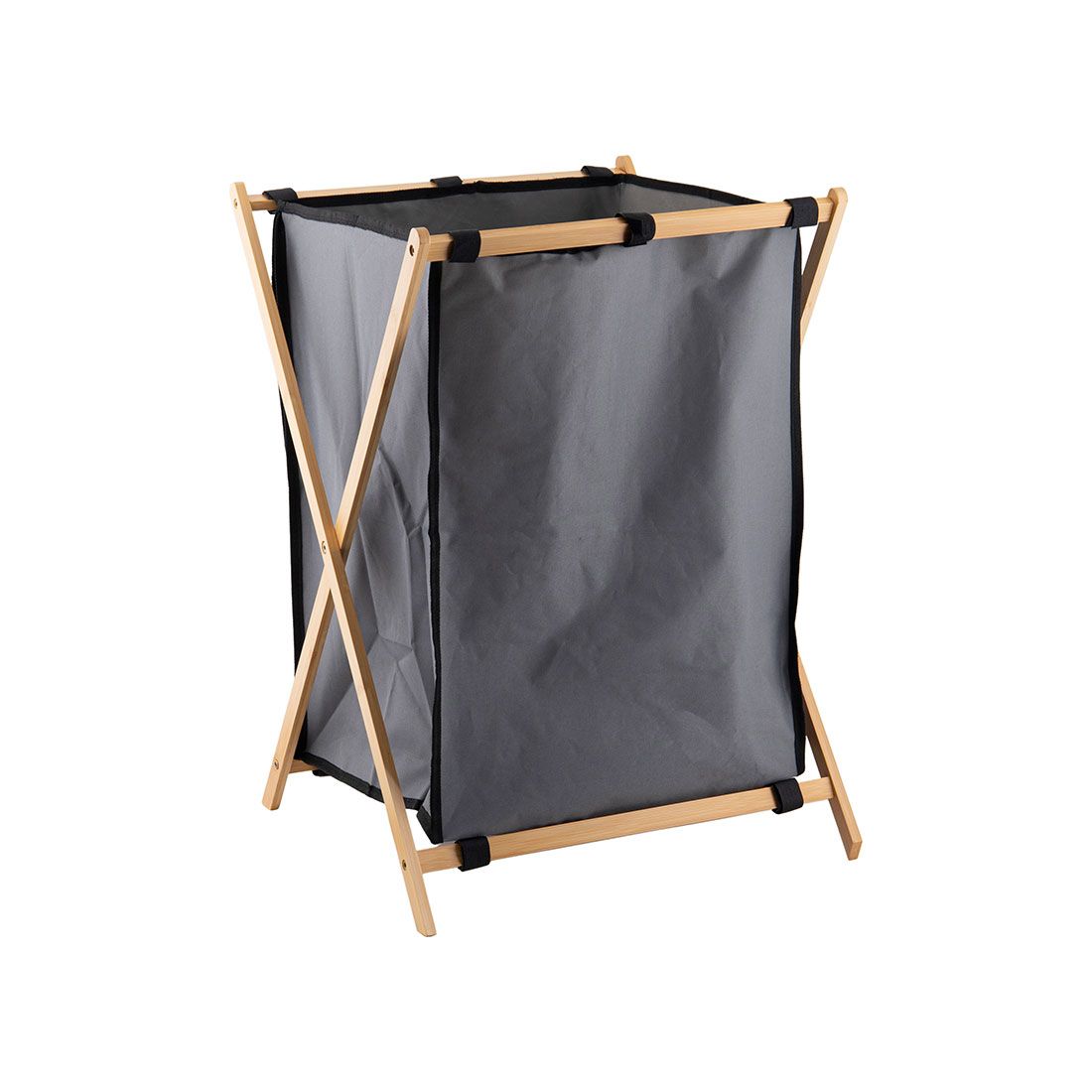 Cesta Para Ropa Bambú 45x43.5x62.5cm