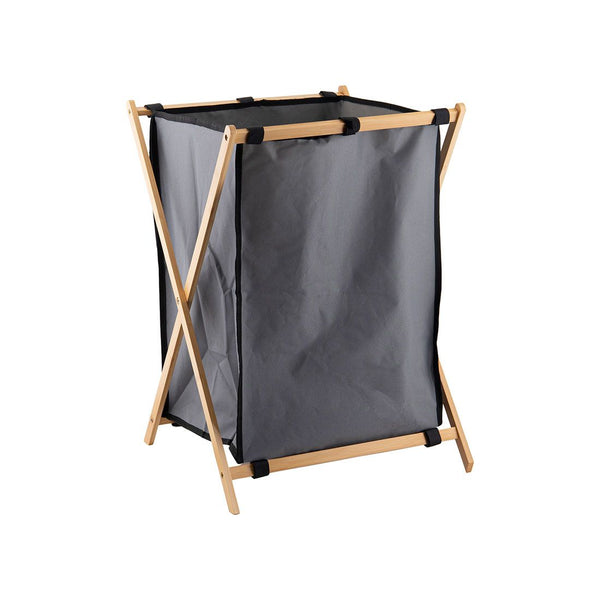 Cesta Para Ropa Bambú 45x43.5x62.5cm