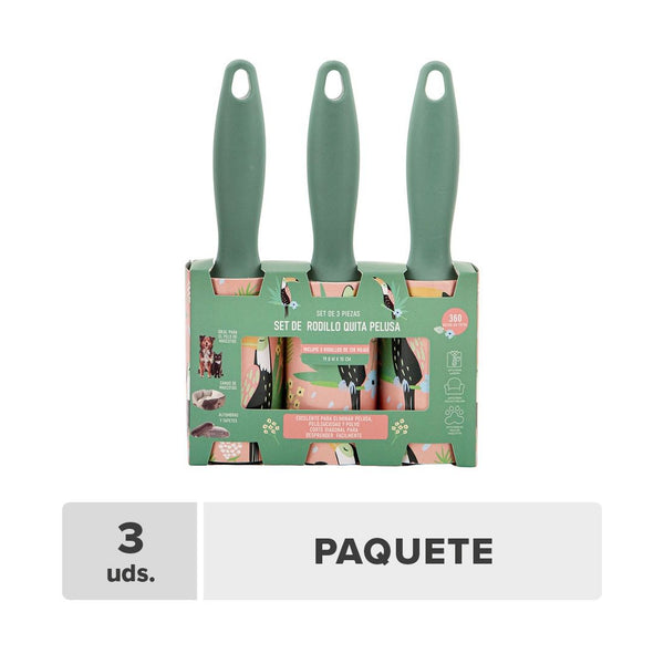 Rodillo Quita Pelusa 360hojas 3unds