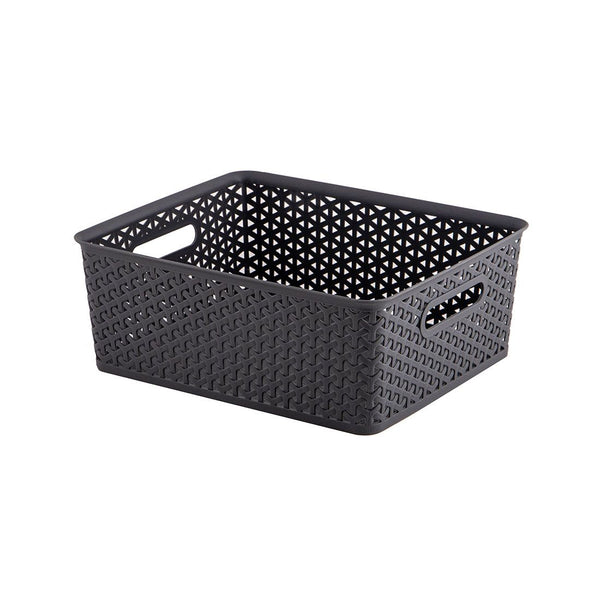 Canasta Organizadora Plástica 35x29x13cm 2unds