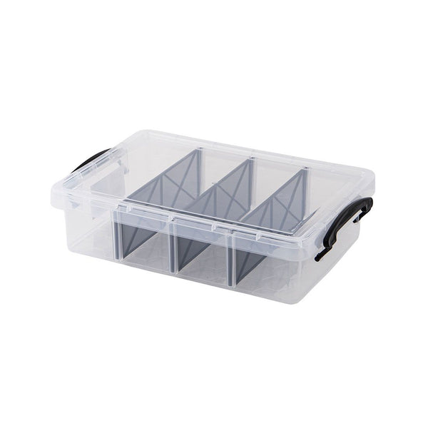 Caja Con Tapa Y Divisiones Plástica