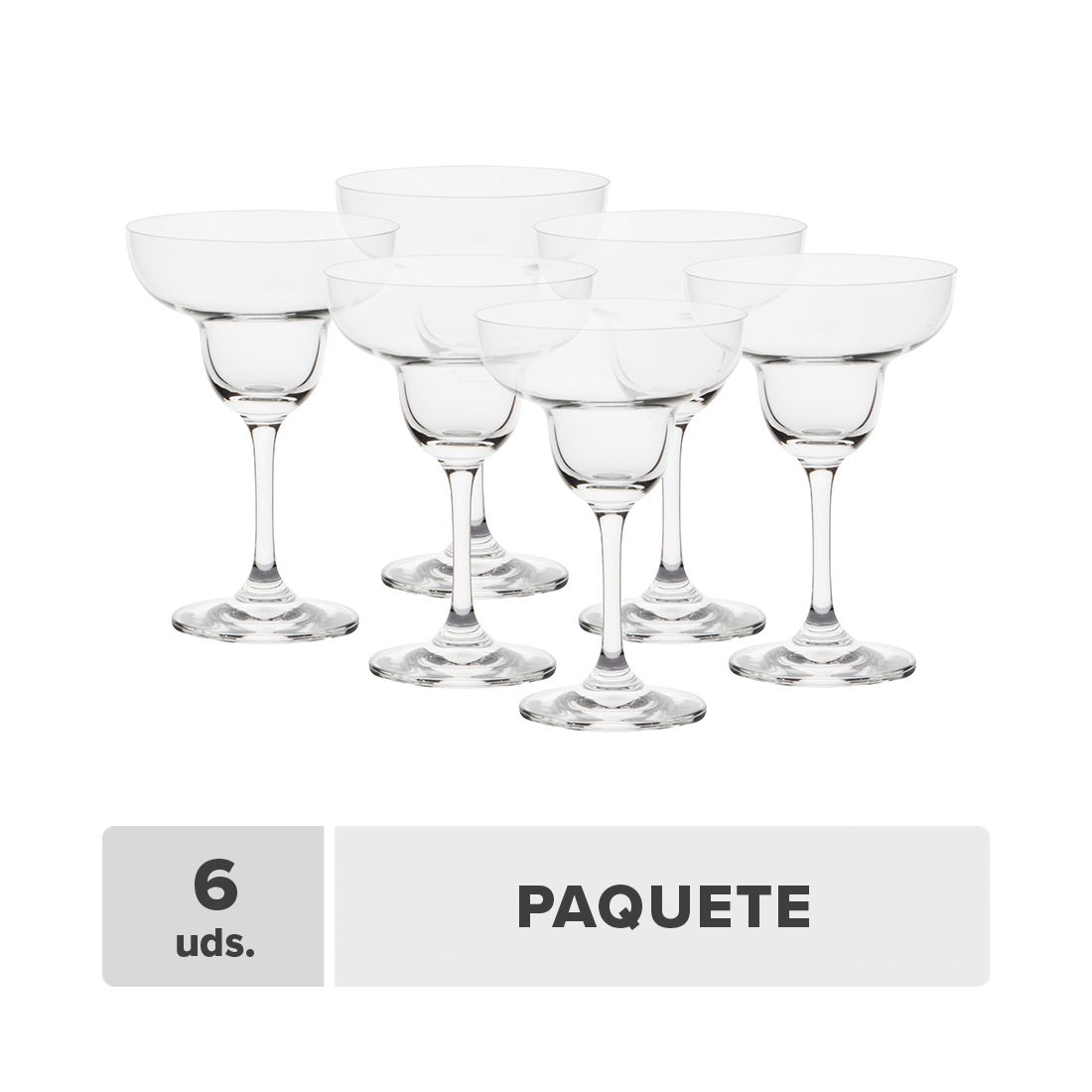Copa Margarita Cristal 9oz 6unds