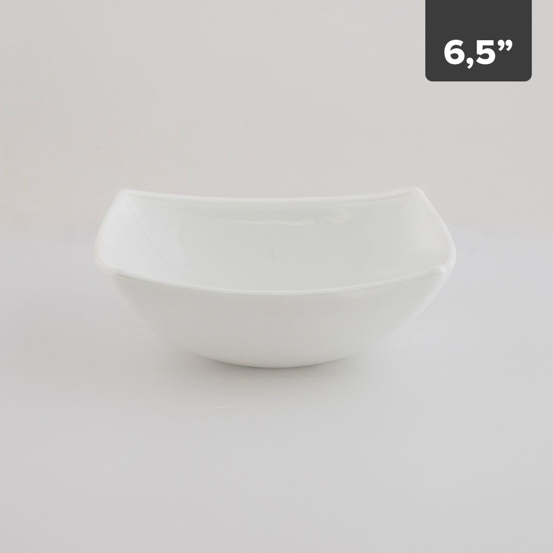 Bowl Pequeño Cuadrado Temperado 6.5in