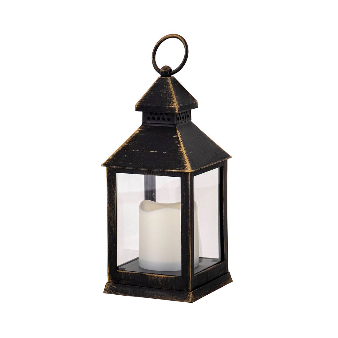 Linterna Negra Led 10.5x10.x5x24cm