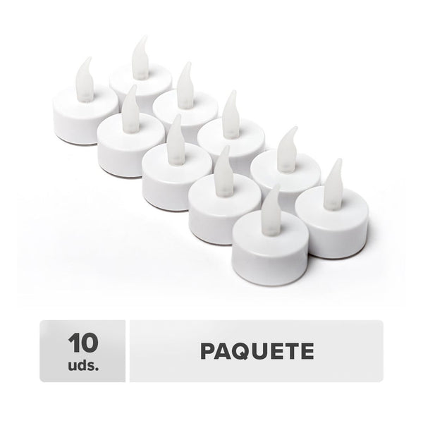 Tealight Luz Led 10unds
