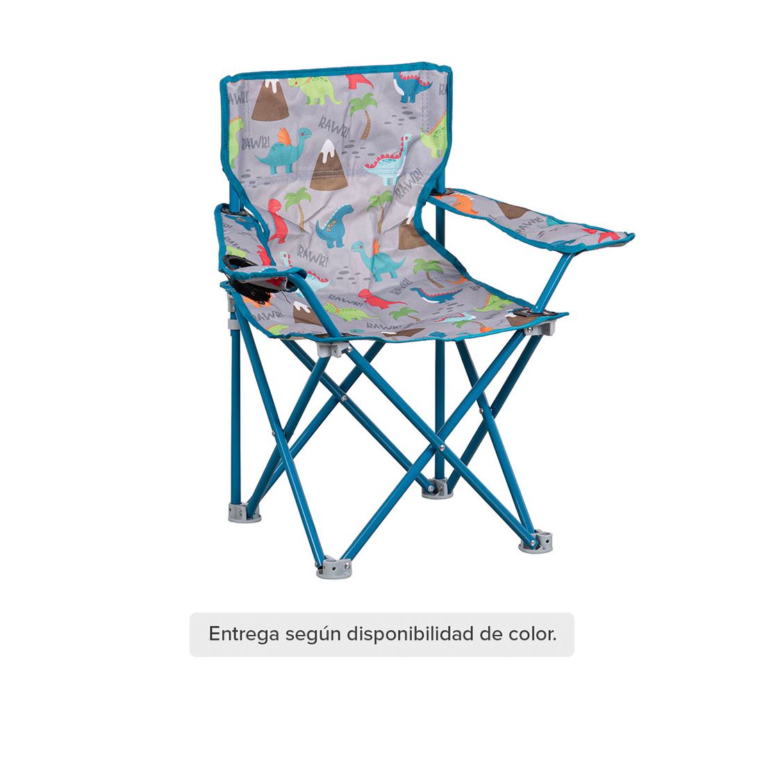 Silla Camping Plegable Niños 56x38x63cm