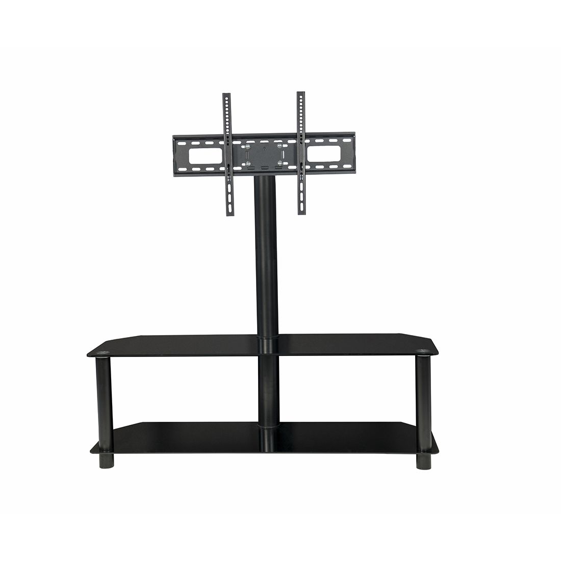 Mesa TV 32-55in 2 Niveles Metálica 120x40x130cm