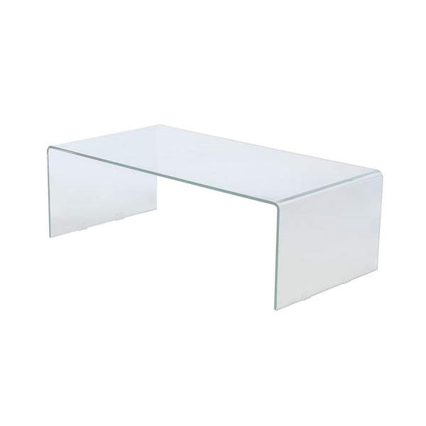 Mesa De Centro Vidrio 110x55x35cm
