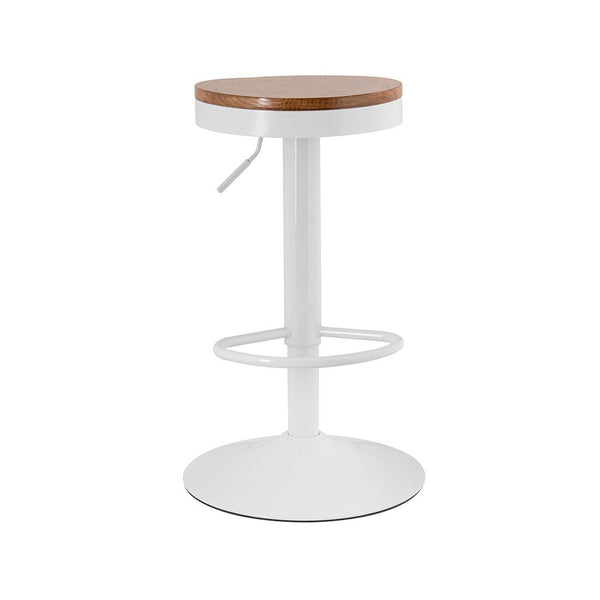 Banco De Bar Madera 32x32x60-81cm