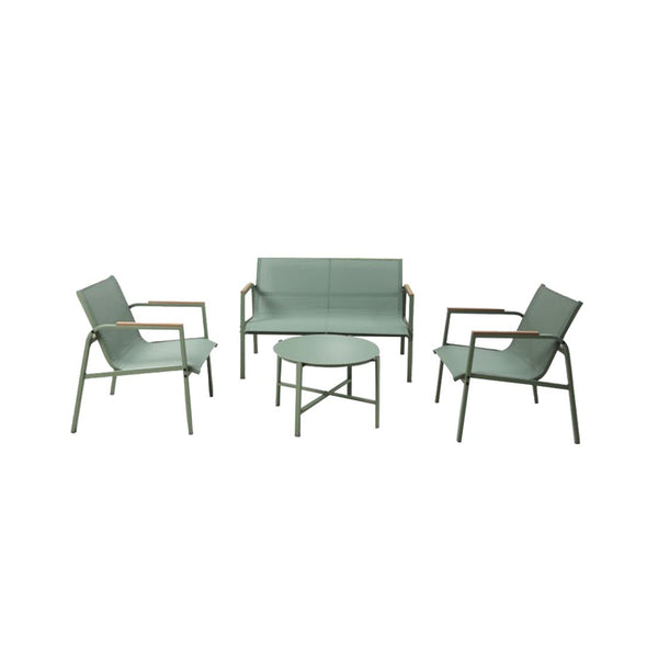 Set Jardín Metálico 4pcs