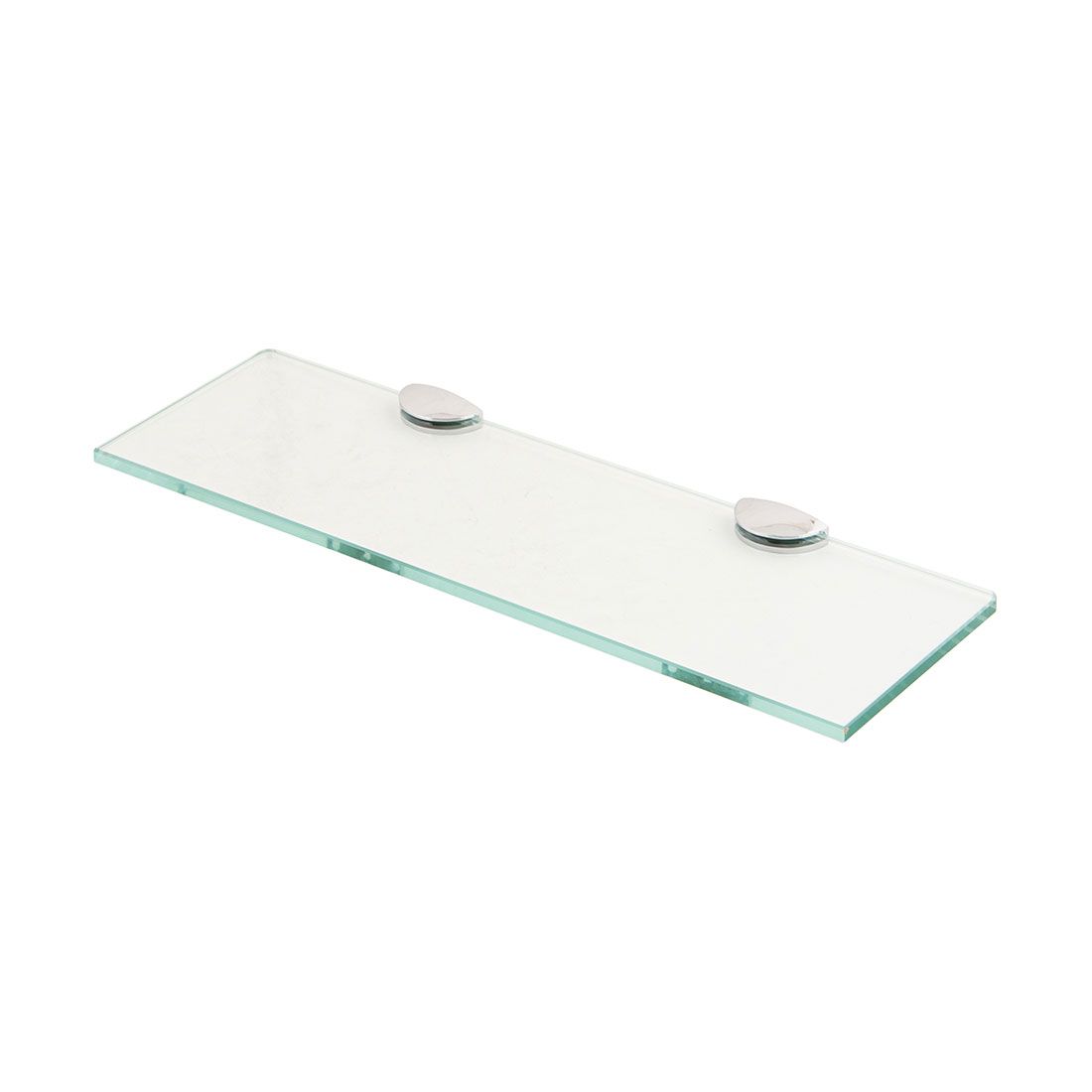 Repisa Rectangular Pequeña Vidrio Temperado 40x12x0.8cm