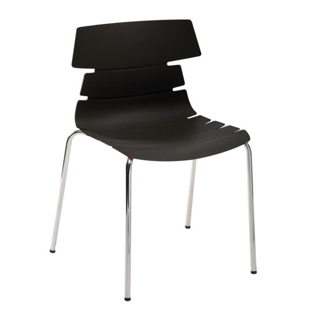 Silla Plástica Y Metal 53x48.5x78.5cm