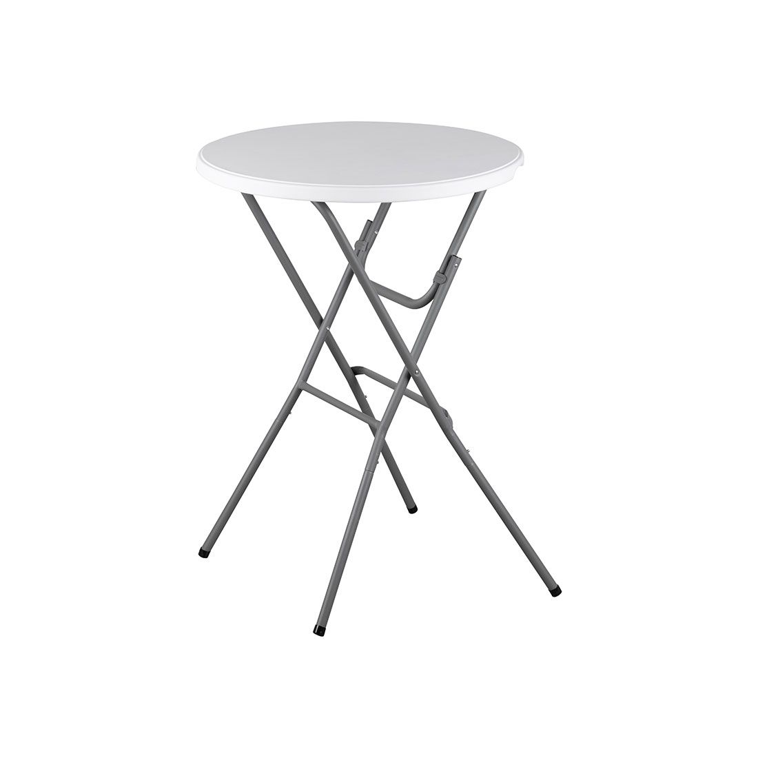 Mesa Plegable Coctelera Resina 80x80x110cm