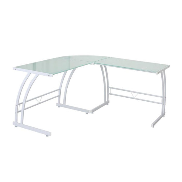 Escritorio Esquinero Vidrio 90x50x74.5cm