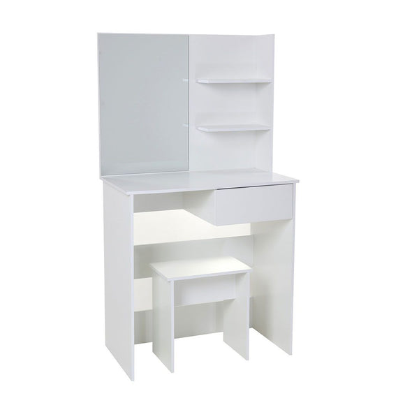 Cómoda Blanca Mdf 75x40x136cm