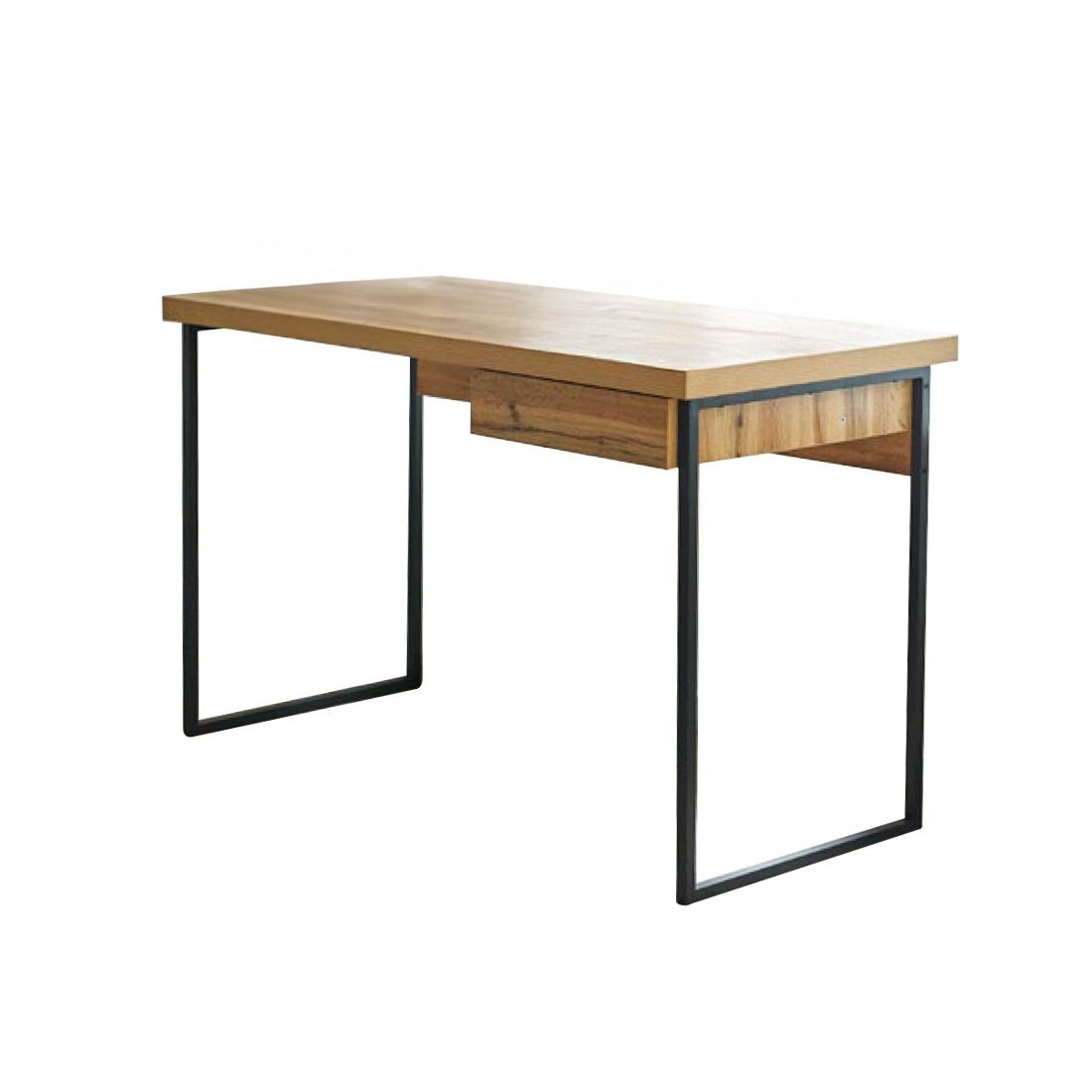 Escritorio 1 Gaveta Mdf Y Acero 120x60x76cm