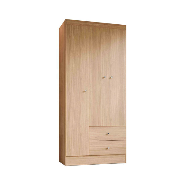 Armario 3 Puertas Mdp 81.2x182.4x46.3cm