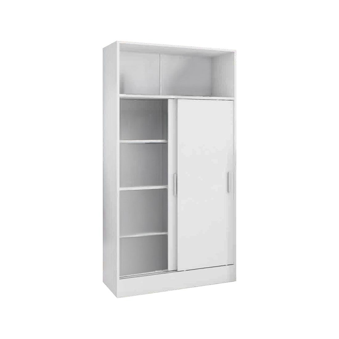 Armario Con Puertas Corredizas Mdp 81.8x157.1x37.8cm