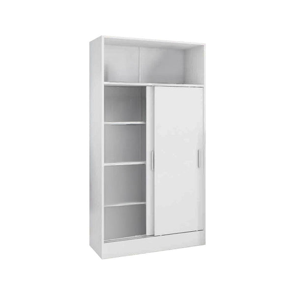 Armario Con Puertas Corredizas Mdp 81.8x157.1x37.8cm