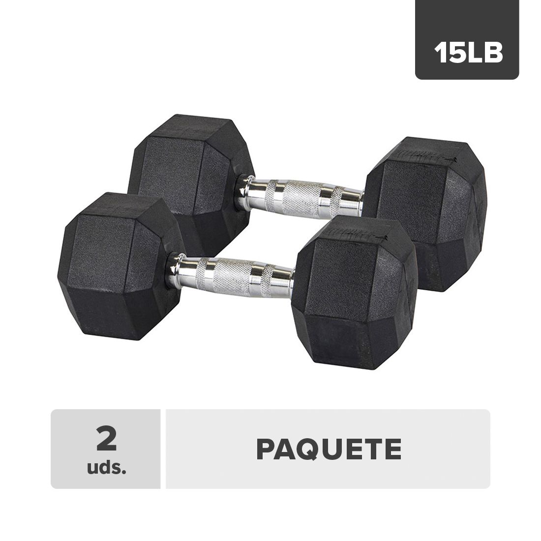 Mancuerna Acero Life Sport 15lb 2unds