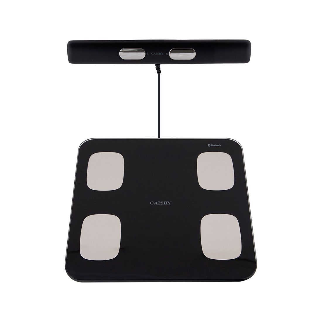 Báscula Analizadora Plástico Y Vidrio Camry 30.2x30.2x2.6cm