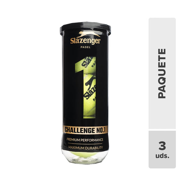 Pelota De Pádel Caucho Slazenger 3pcs
