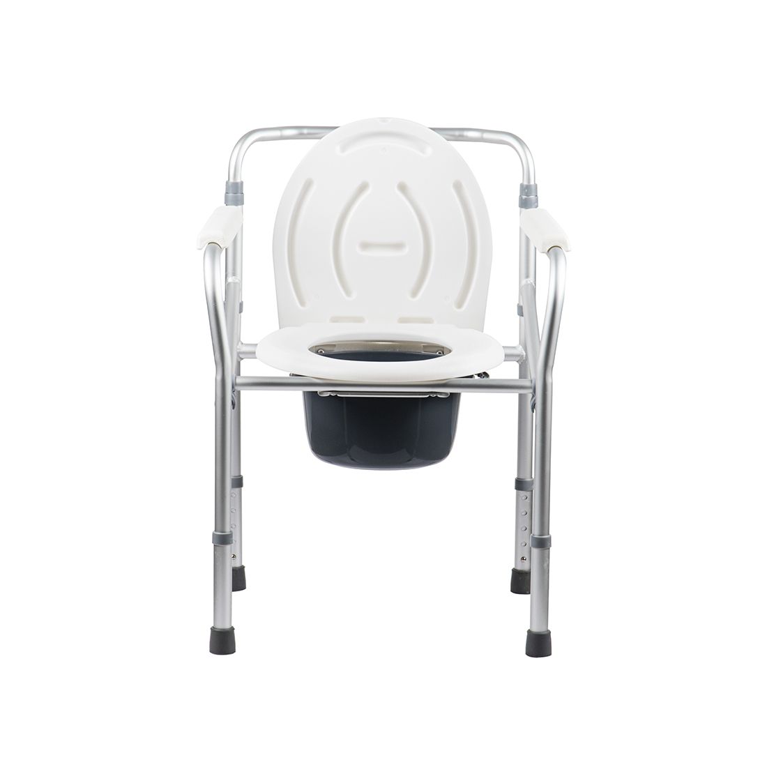 Asiento Inodoro Adulto Aluminio 45x57x87cm Max 113kg