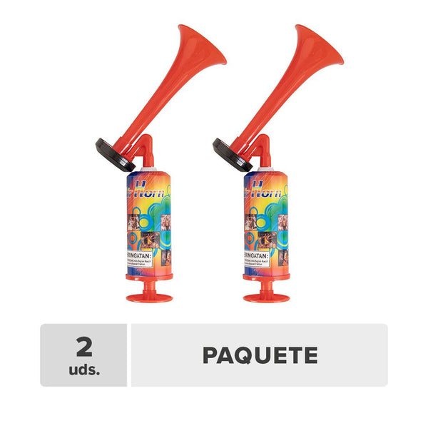 Corneta Plástico 19cm 2pcs
