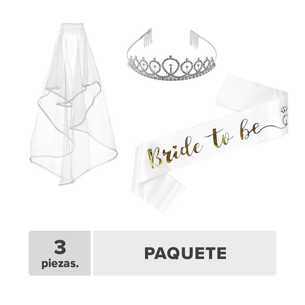 Decoración Bride To Be 3pcs