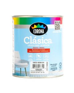 Pintura Corona Clásica Cuarto Girasol
