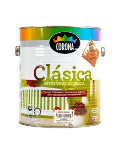 Pintura Corona Clásica Galón Teja Rustica