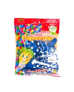 Globo Infinity Polka 12und Azul