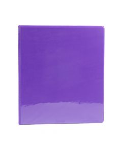 Carpeta Tres Anillos 1pulgada Pulg Purpura