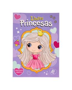 Libro Para Colorear Princesas