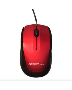 Mouse Óptico USB 800dpi Rojo