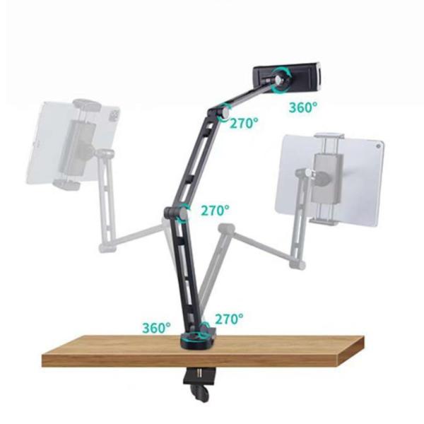 Holder Escritorio Para Tablet Modelo 51016 Coteci Negro