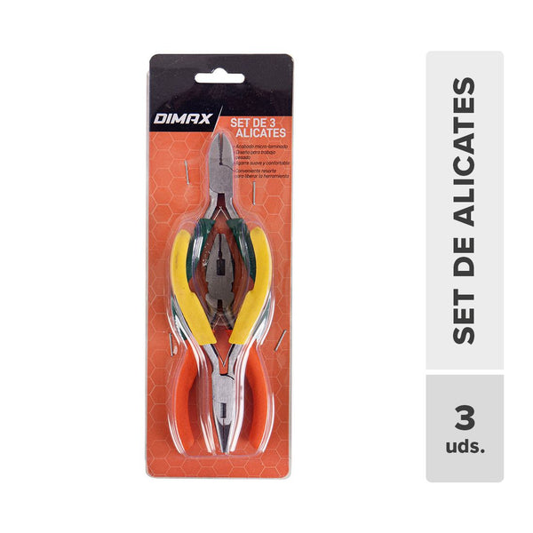 Alicates Multiusos 3pcs