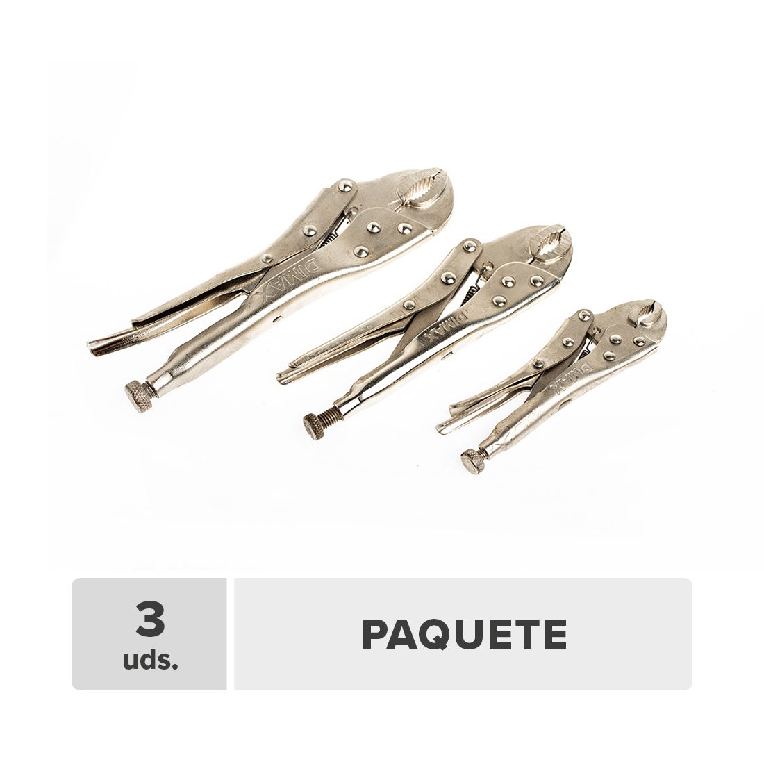 Alicates Presión 3pcs