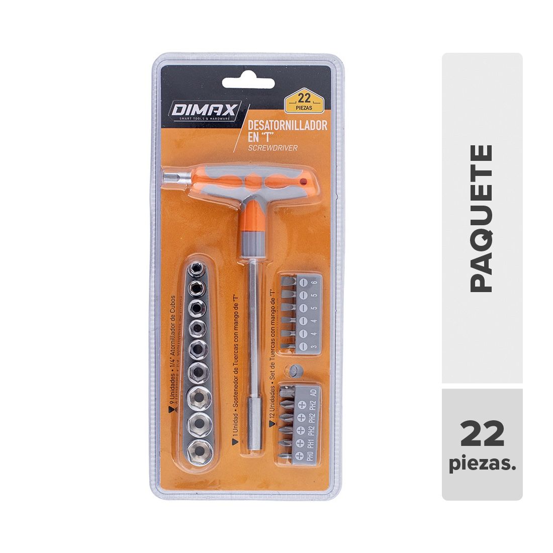 Desatornilladores Tipo T 22pcs
