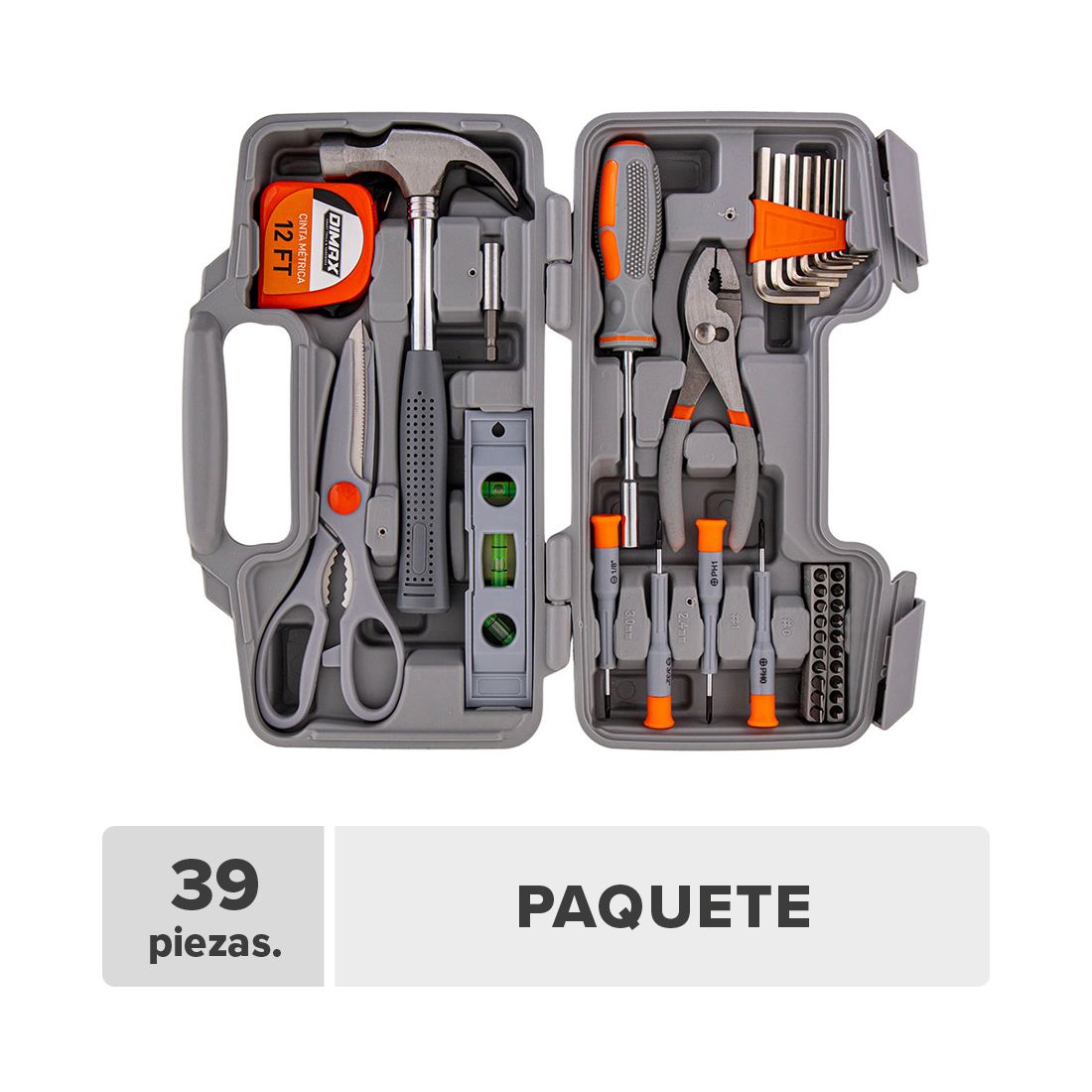 Juego Herramientas 39pcs