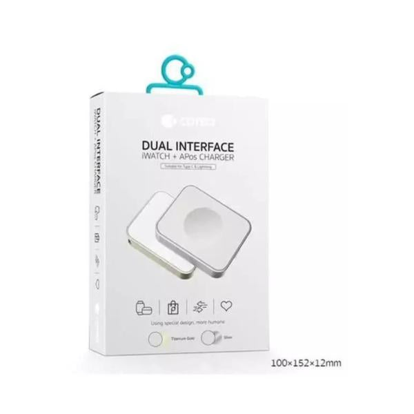 Cargador Inalambrico Para Reloj Y Airpods Modelo 26005-Ts Coteci
