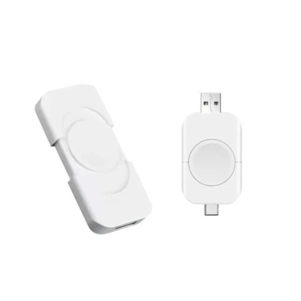 Cargador Usb Portartil 2 En 1 Para Reloj Inteligente Modelo  26003 Coteci