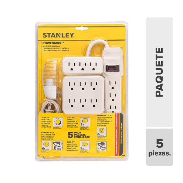Regleta Luz Stanley 5pcs