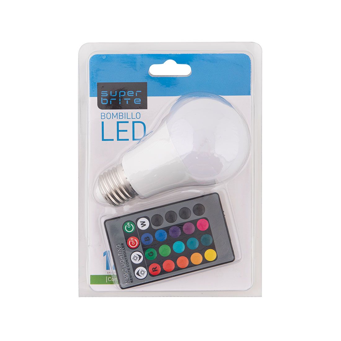 Bombillo Led Control Remoto 12w