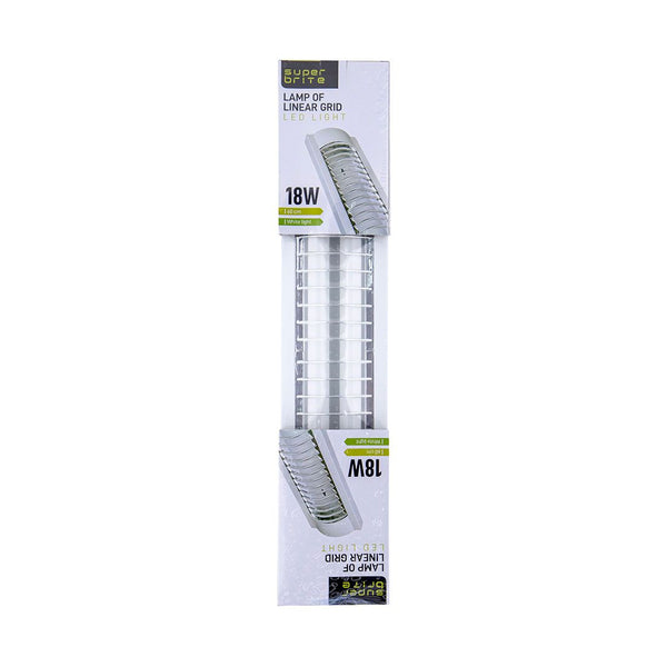 Lámpara Led Lineal Rejilla 60cm 18w