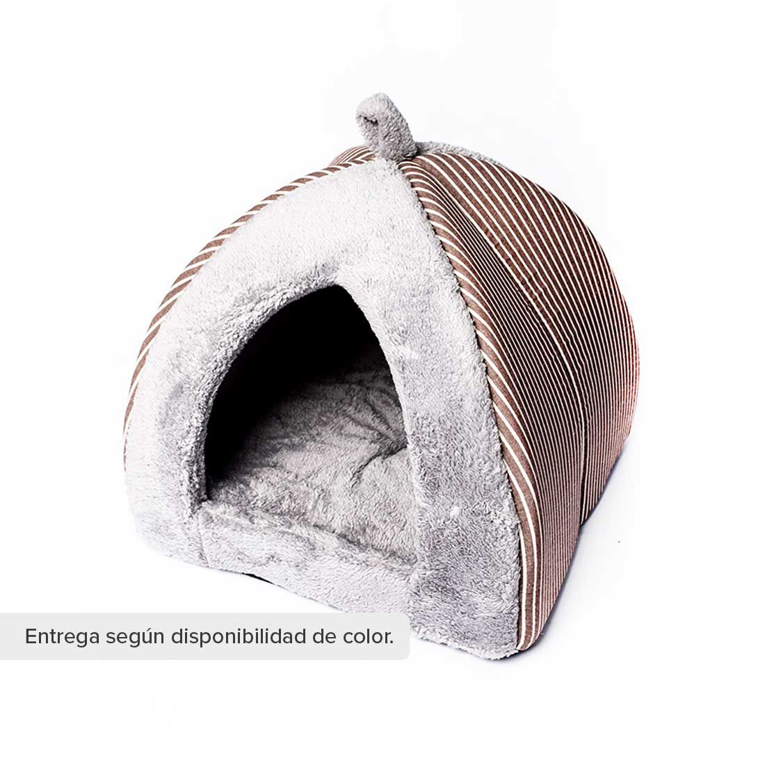 Casa Mascota Tipo Igloo Poliéster 45x45x45cm
