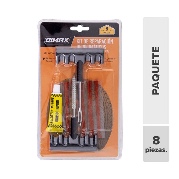 Kit Reparación Llantas 8pcs
