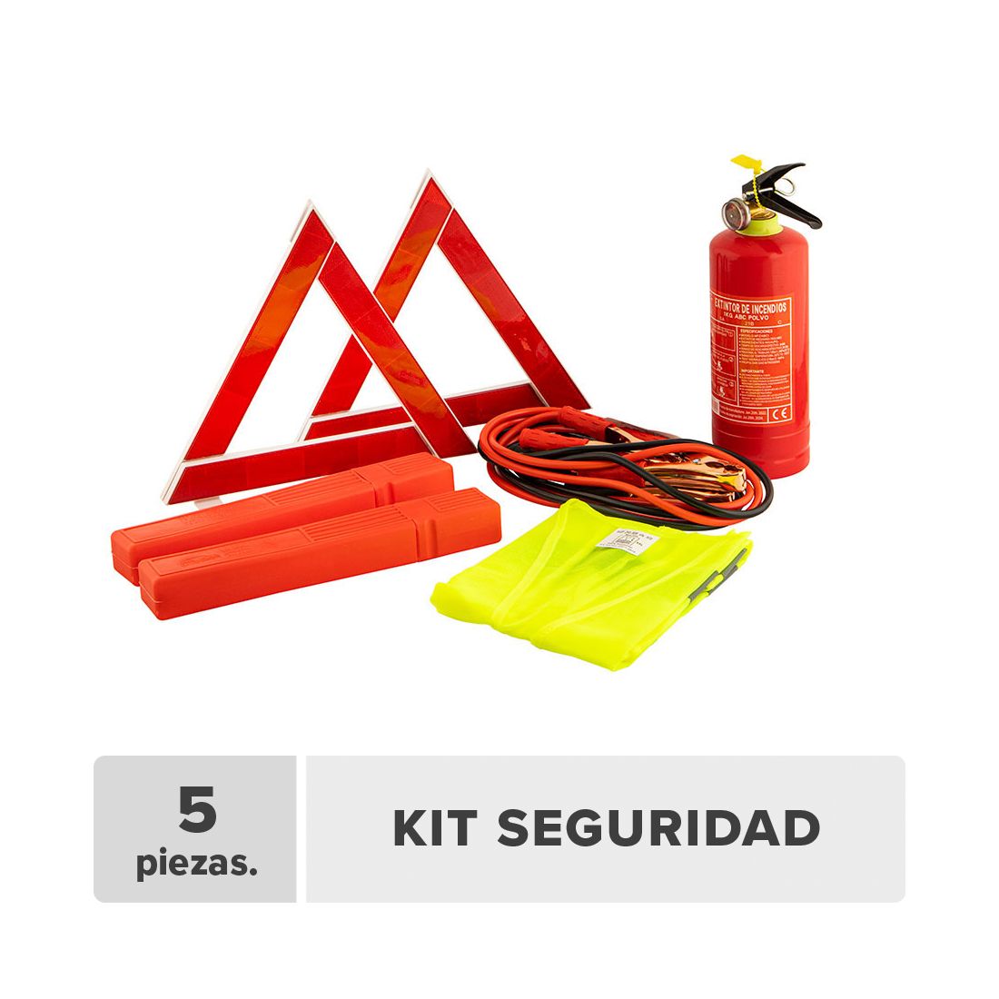 Kit Seguridad Vial 5pcs